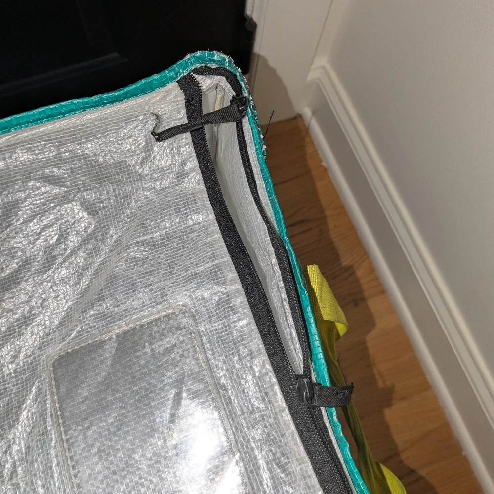 ❤ Giant zippered tote bag, xl storage bag
